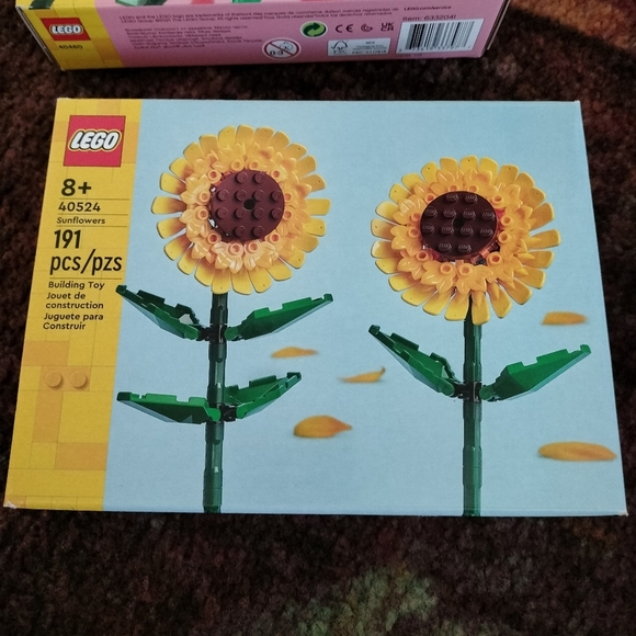 Lego Roses, Tulips,  Sunflowers, Daffodils, Lotus + Cherry Blossoms Flow… - Picture 4 of 15